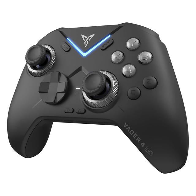 Product image of FLYDIGI Vader 4 Pro Controller Force Adjustment Lever Joystick Hall & Micro Triggers 1000Hz Report Rate Stereo Vibration 800mAh Multi-Platform for PC/TV/NS/Android