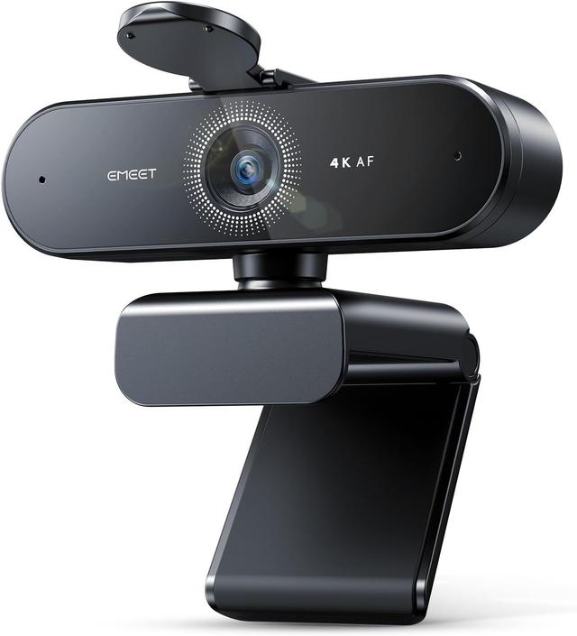 Product image of EMEET NOVA 4K Webcam for PC - Ultra 4K HD, PDAF Autofocus, Dual Noise-Cancelling Mics, 73° FOV, Auto Light Correction, USB-A, Privacy Cover, Ideal for High-End Business Meetings&Live Streaming