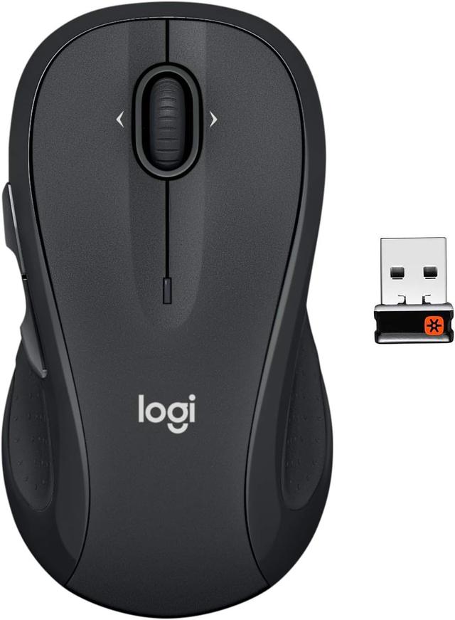 Product image of Logitech M510 Wireless Computer Mouse for PC with USB Unifying Receiver - Graphite