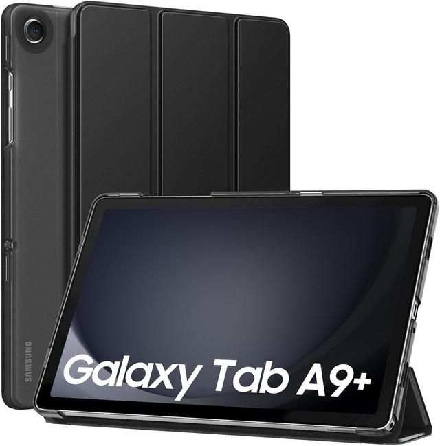 Product image of MoKo Case for Galaxy Tab A9+/A9 Plus 11 inch 2023, Slim Stand Protective Smart Cover with Hard PC Translucent Back Shell for Tab A9 Plus Tablet (SM-X210/X216/X218), Auto Wake/Sleep, Black
